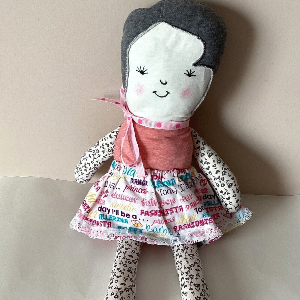 New Handmade Rag Doll Soft Toy A Great Girls Birthday Gift